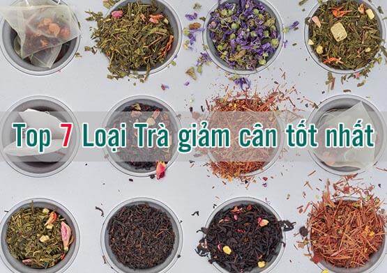 Các loại trà giảm cân tốt cho sức khỏe