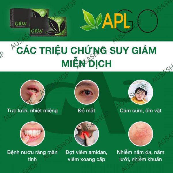 Các triệu chứng suy giảm miễn dịch