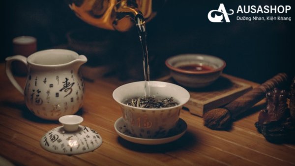 nghệ thuật uống trà của người việt