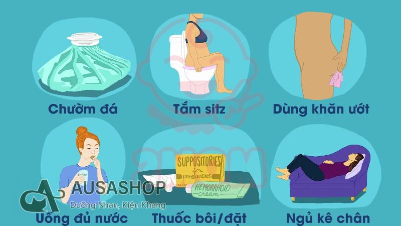 Tóm gọn những cách bạn có thể làm khi bị trĩ lúc mang thai