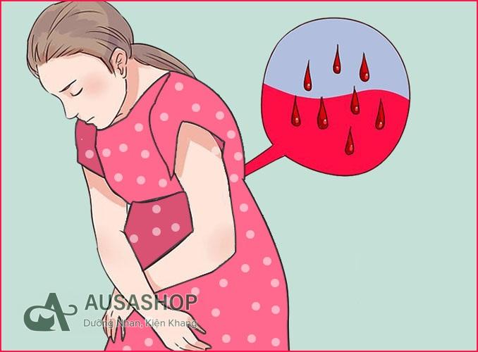 Việc chảy máu âm đạo cũng có thể là dấu hiệu của việc “mất thai” sớm