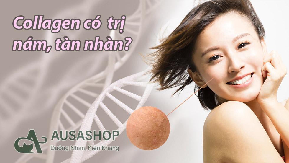 Collagen có giúp trị nám, tàn nhang