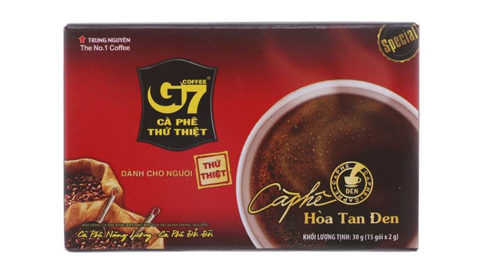cafe đen hòa tan