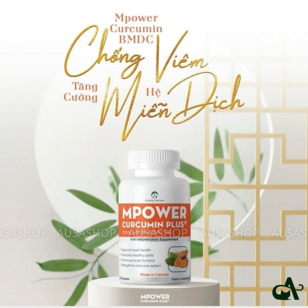 Viên Uống MPower Curcumin Plus Nghệ Miskafa