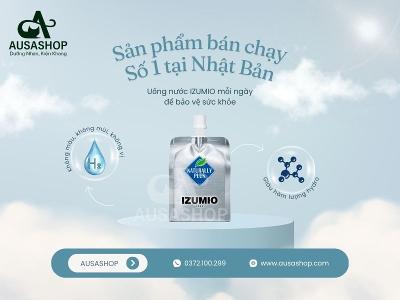 Sản phẩm IZUMIO được bán tại Ausashop