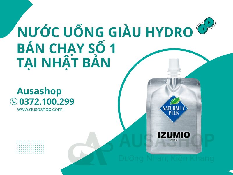 Nước uống IZUMIO bán chạy số 1 tại Nhật Bản