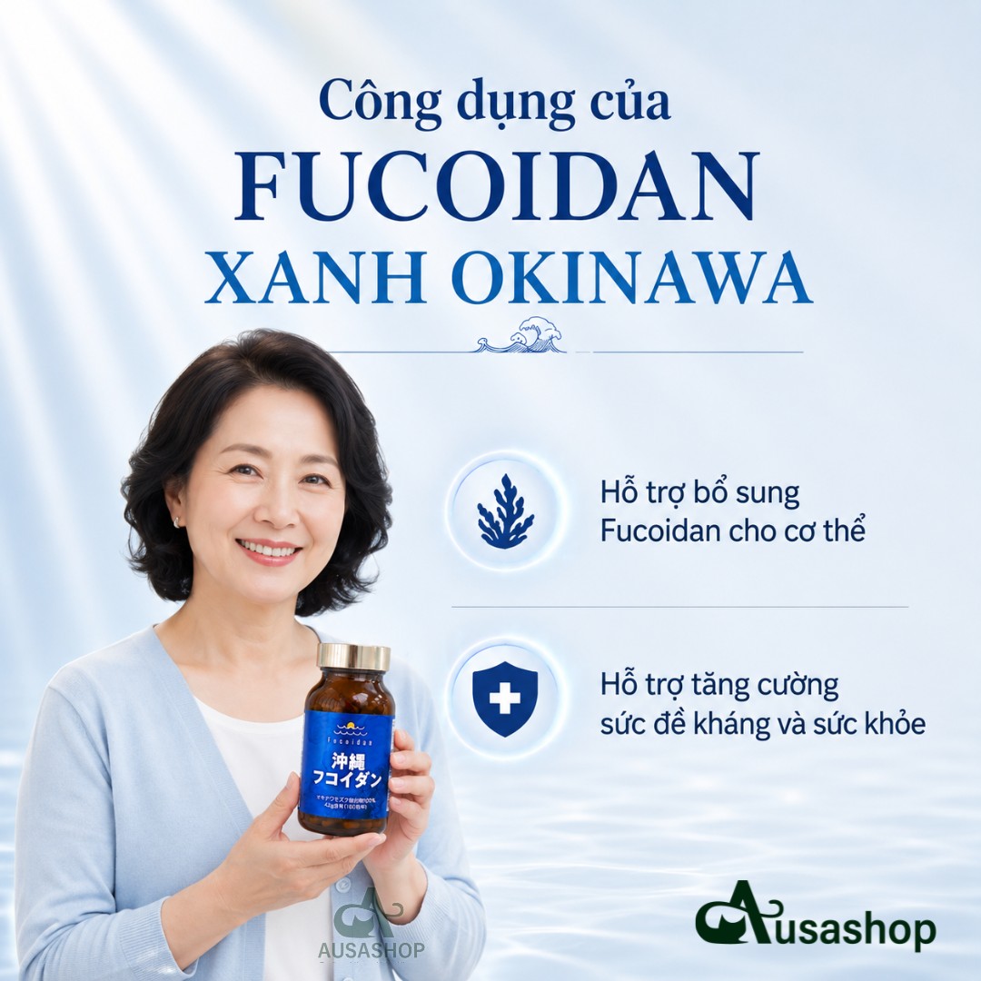 Fucoidan Xanh Okinawa 180 Viên Nhập Khẩu Mới 2026 (2)