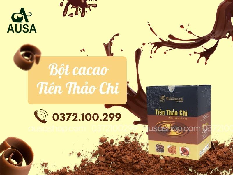 Bột cacao Tiên Thảo Chi được bán tại Ausashop.