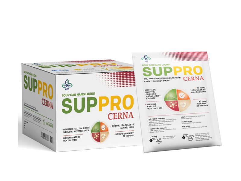Tổng quan về soup cao năng lượng Suppro Cerna