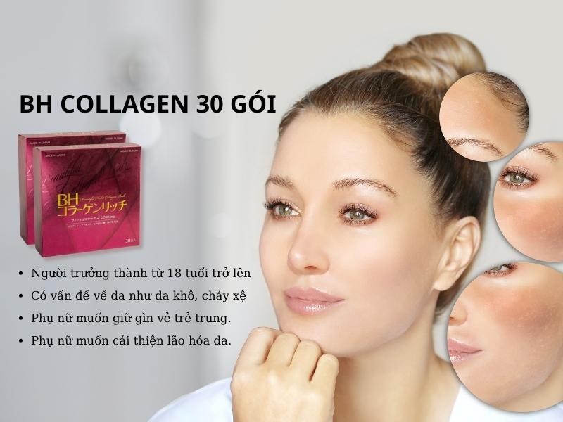 Đối tượng sử dụng Beautiful habit collagen rich