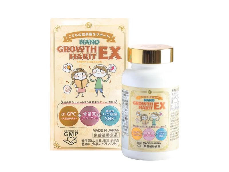 Giới thiệu viên uống tăng chiều cao Nano Growth Habit EX
