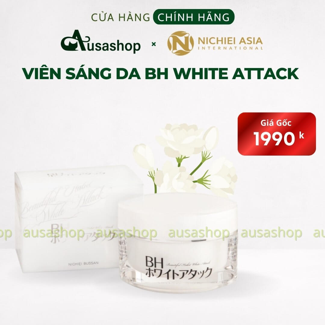 Viên Uống Sáng Da Nichiei Bussan Beautiful Habit White Attack