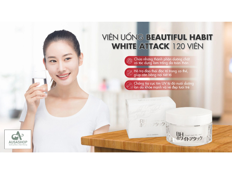 Công dụng của dụng của Beautiful Habit White Attack