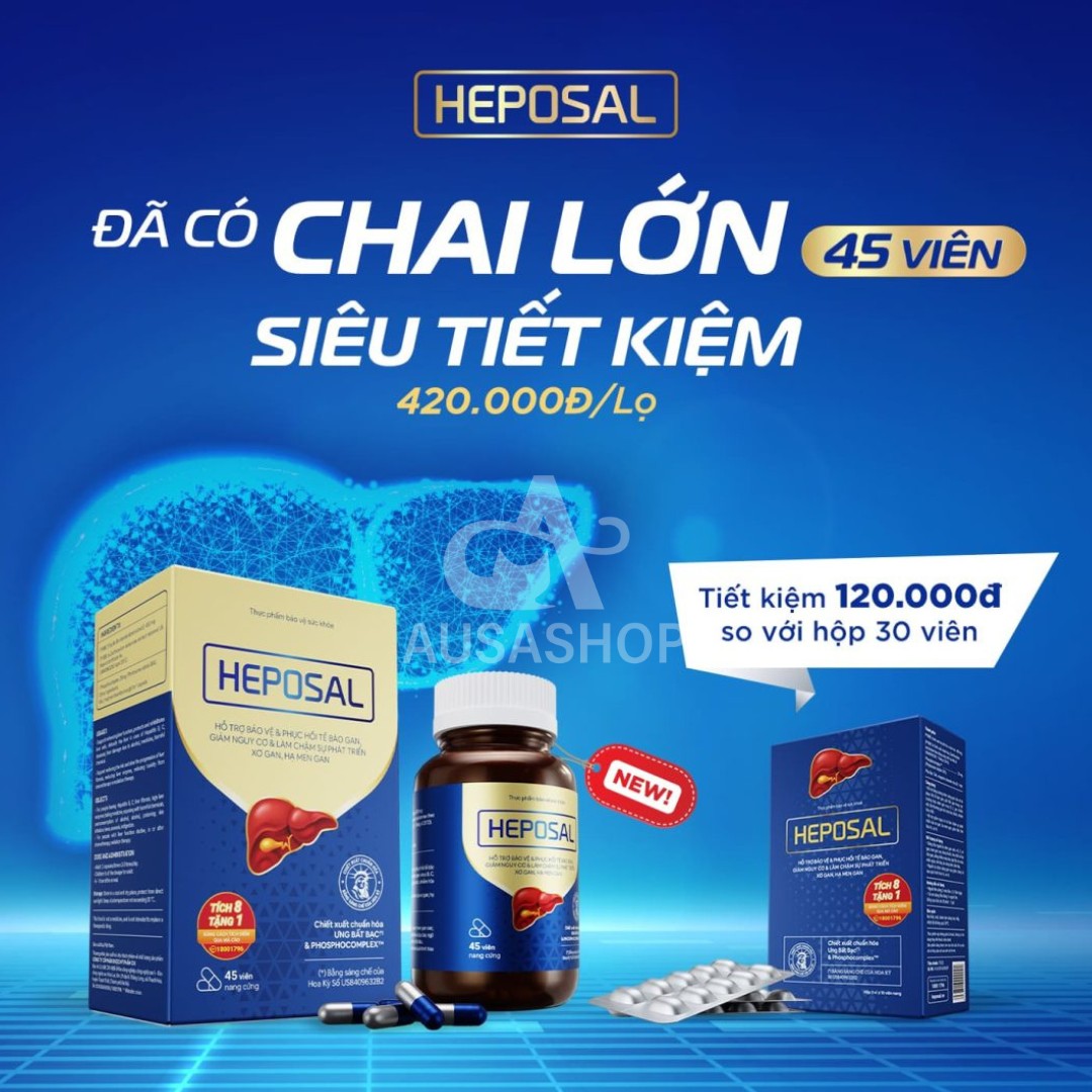 Giải độc gan Heposal 4