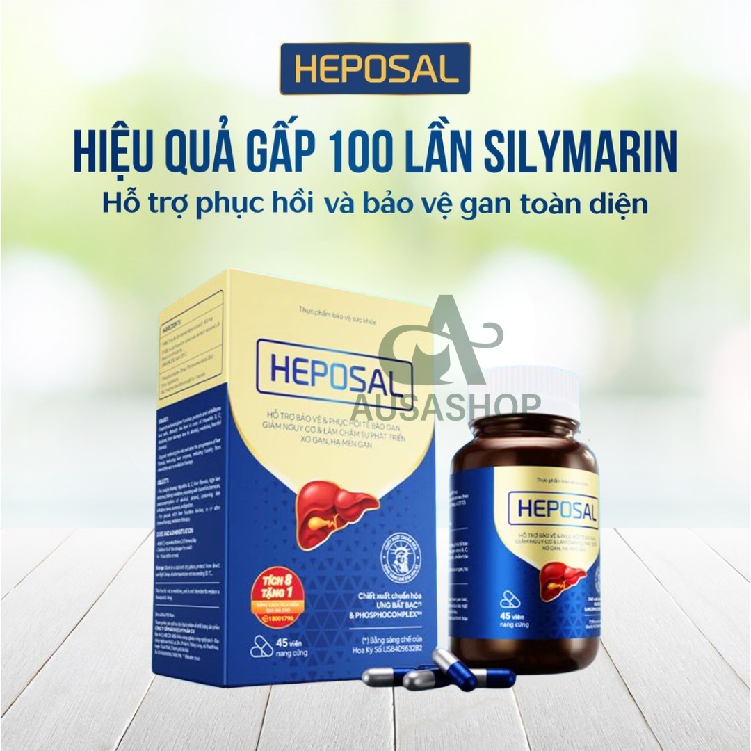 Heposal-8 Heposal 45 viên mới