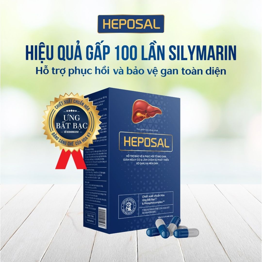 Viên uống giải độc gan Heposal