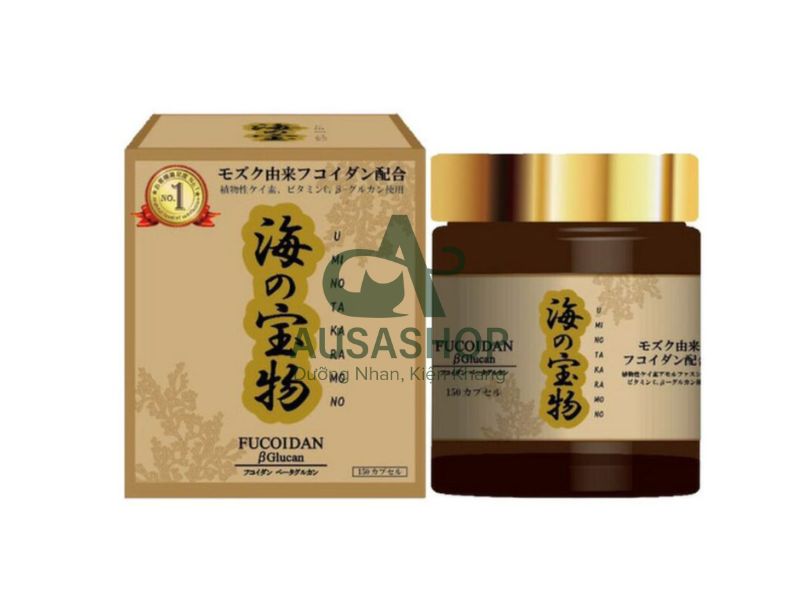 Cách sử dụng viên uống Fucoidan Nhật Bản