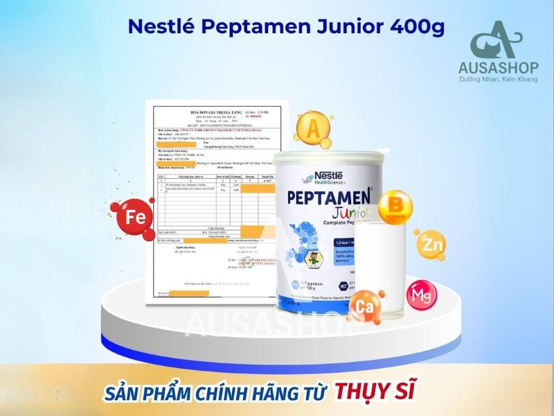 Những ai nên dùng sữa Peptamen Junior Nestlé?