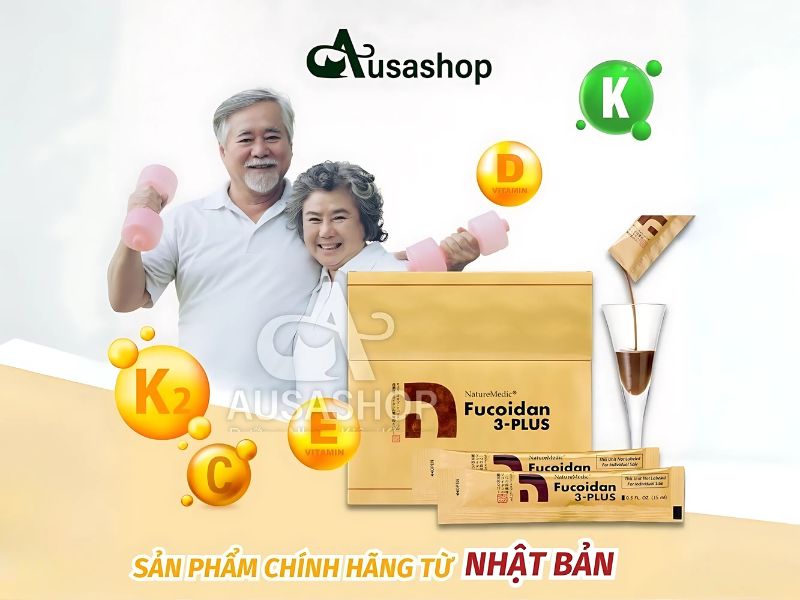 Tổng quan về sản phẩm Fucoidan 3 Plus Nhật Bản