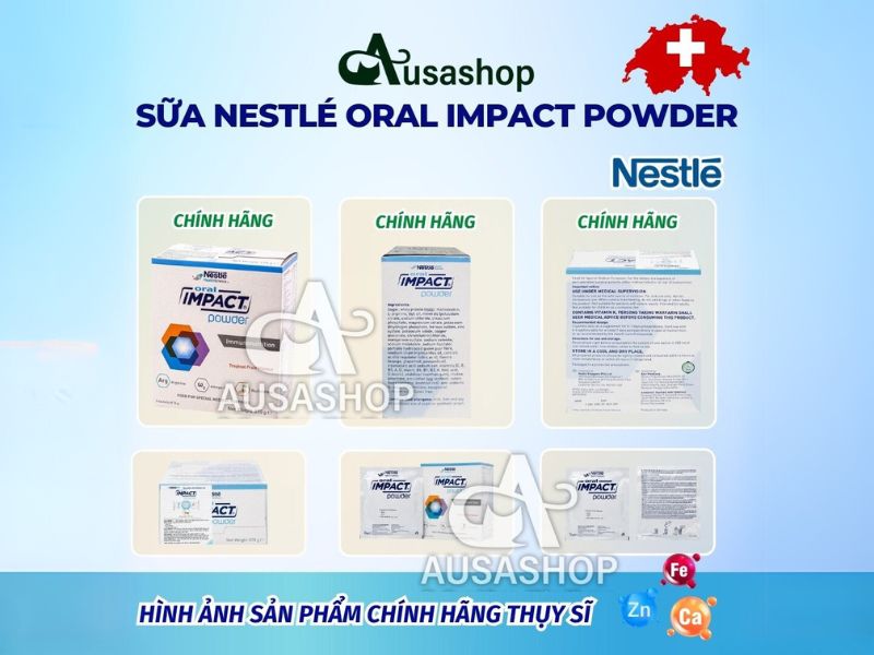 Mua Sữa Nestlé Oral Impact Powder chính hãng giá tốt tại Ausashop