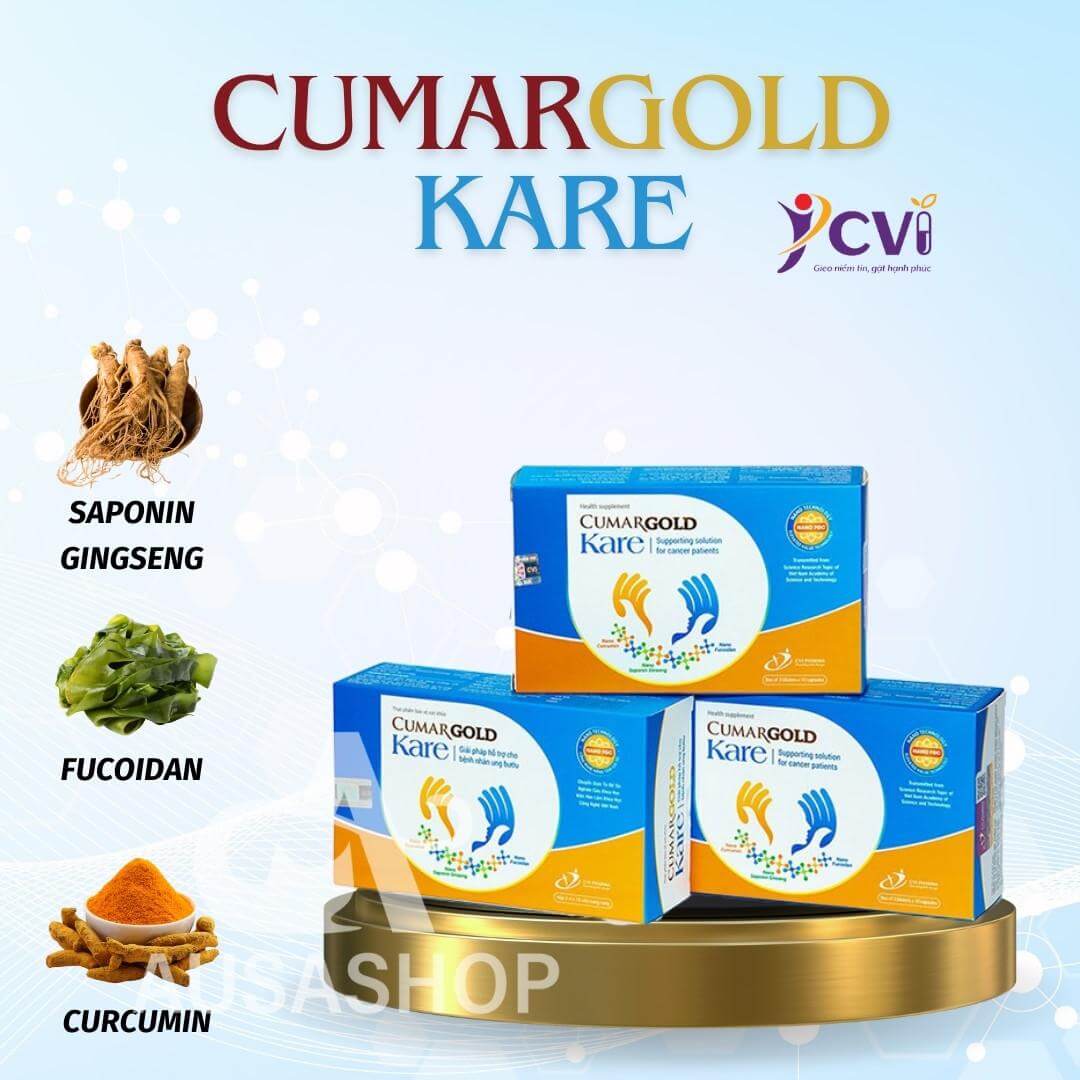 Hướng dẫn cách dùng viên uống CumarGold Kare