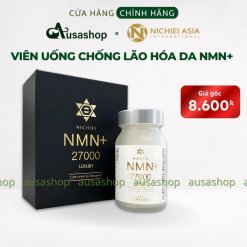 Viên Uống Nichiei NMN+ 27000 Luxury Nichiei Asia Thực Phẩm Bảo Vệ Sức Khỏe