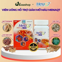 Viên uống hỗ trợ giảm mỡ máu MenaQ7