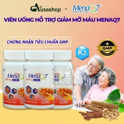 Viên uống hỗ trợ giảm mỡ máu MenaQ7