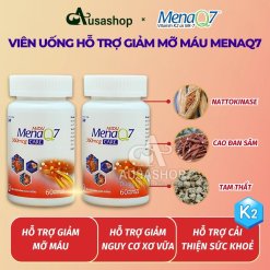Viên uống hỗ trợ giảm mỡ máu MenaQ7