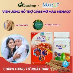 Viên uống hỗ trợ giảm mỡ máu MenaQ7