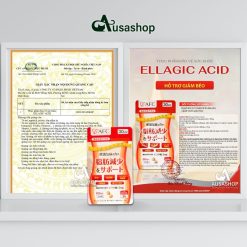 Công Bố Thực Phẩm Bảo Vệ Sức Khỏe Ellagic Acid
