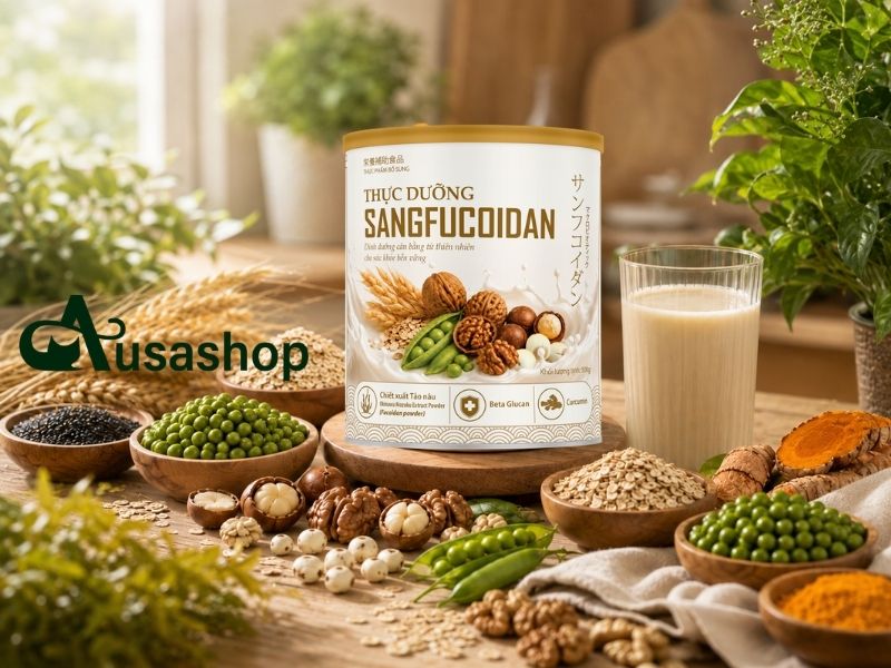 thực dưỡng SANGFUCOIDAN cho sức khỏe lành mạnh