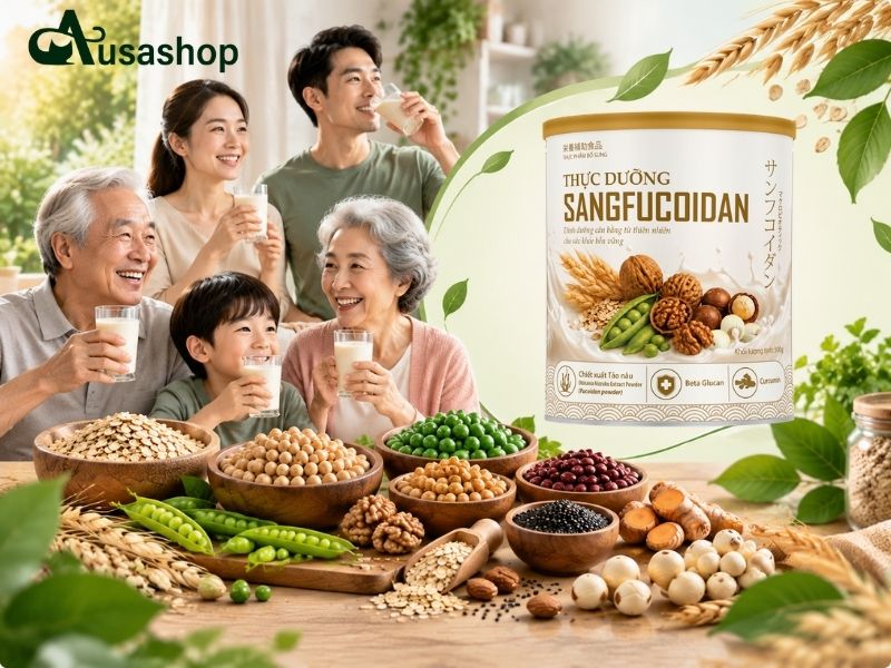 thực dưỡng sangfucoidan cho chế độ ăn hiện đại