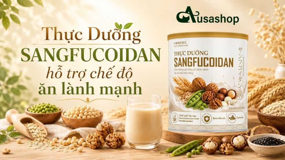 Thực Dưỡng SANGFUCOIDAN chế độ ăn lành mạnh