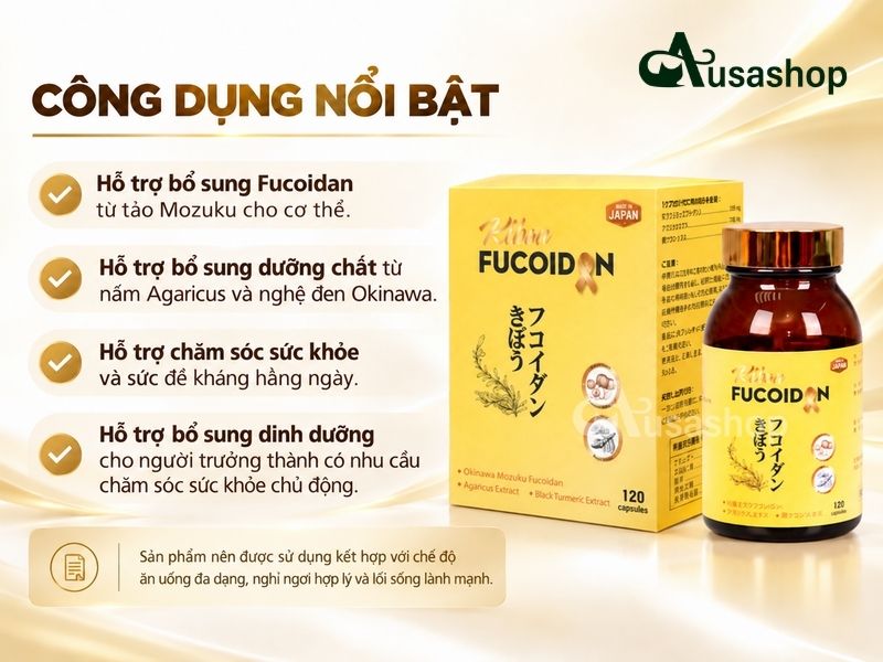 công dụng kibou fucoidan