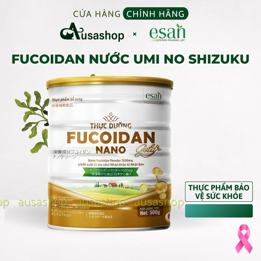 Fucoidan nước Umi No Shizuku thực dưỡng nutri fucoidan plus