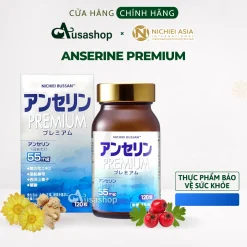 Anserine Premium 120 viên Nichiei Asia Thực Phẩm Bảo Vệ Sức Khỏe